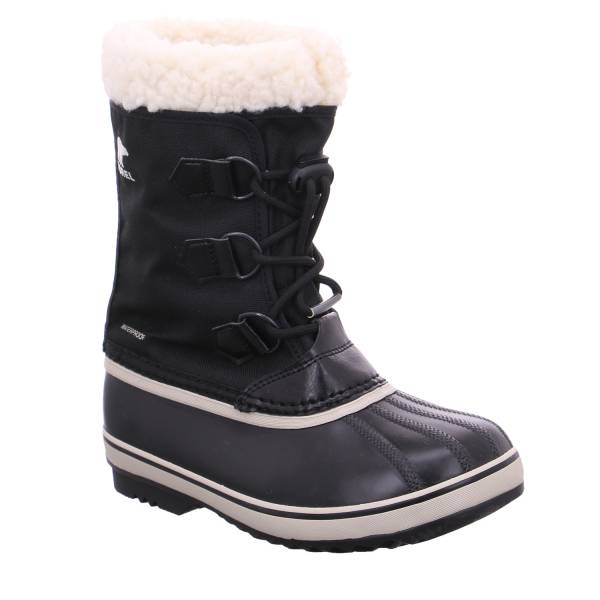 Bild 1 - SOREL Kinder-Snowboot Schwarz Synthetik Schneestiefel Unisex