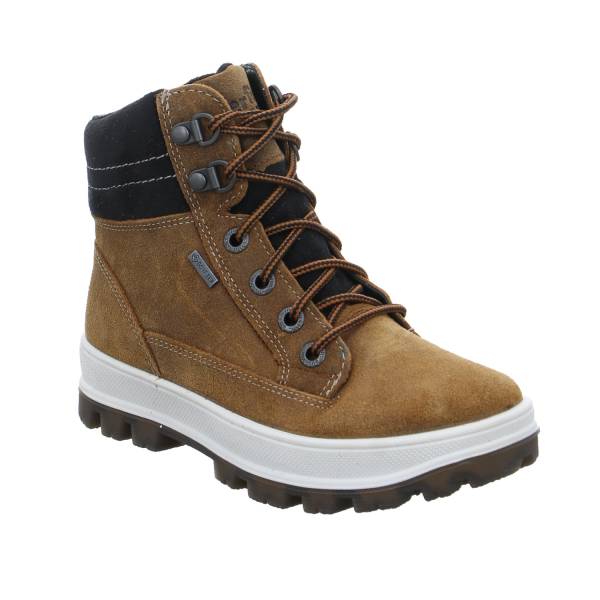 Bild 1 - SUPERFIT Jungen-Winter-Bottine Cognac Textil Winter-Boot