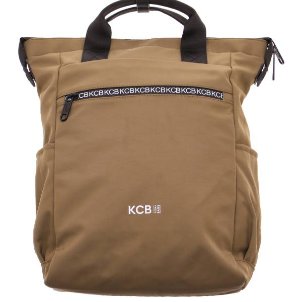 Bild 1 - KCB VEGAN BAGS Rucksack Khaki Textil Ja