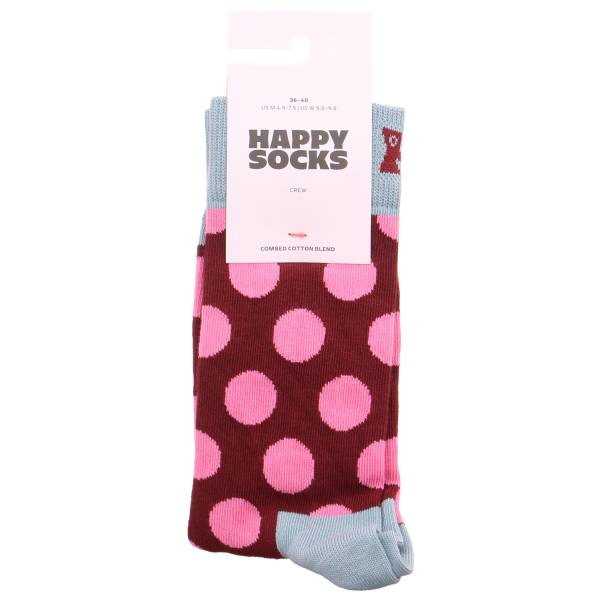 Bild 1 - HAPPY SOCKS Freizeitsocken Bordeau Textil