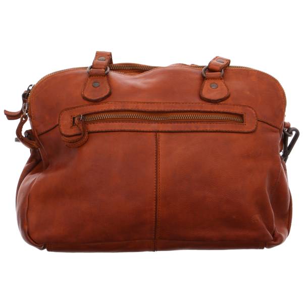 Bild 1 - BEAR DESIGN Henkeltasche Cognac Leder