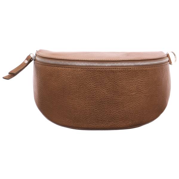 Bild 1 - * Gürteltasche / Bodybag Bronze Leder