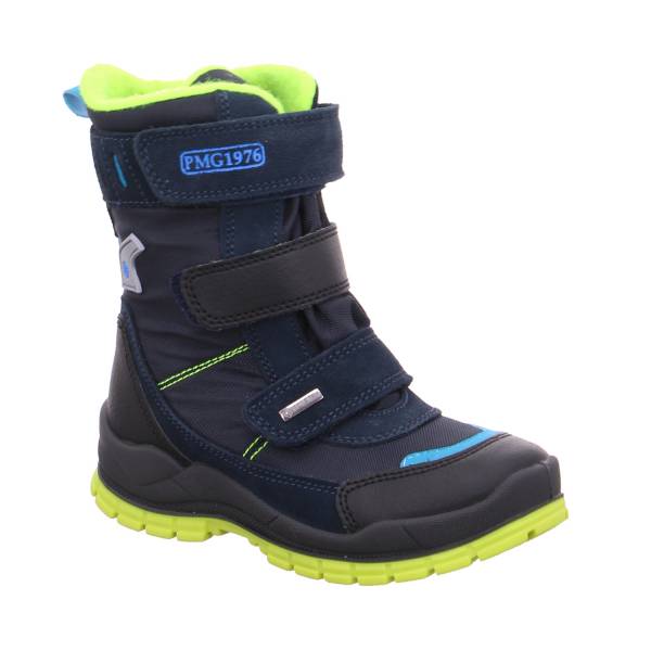 Bild 1 - PRIMIGI Jungen- Snowboot Membran Dunkelblau Textil Winterstiefel