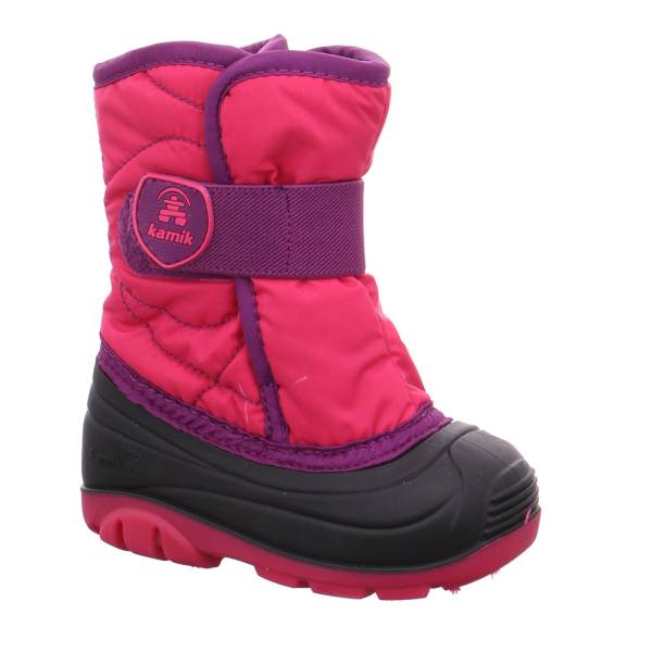 Bild 1 - KAMIK Kinder-Snowboot Rosa Textil Schneestiefel