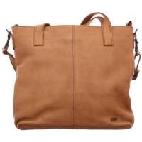 BEAR DESIGN Shopper Taupe Leder