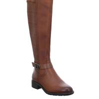 TAMARIS Stiefel Cognac Leder