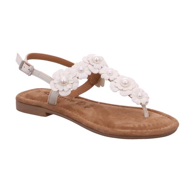 Bild 1 - TAMARIS Sandalette Weiss Leder