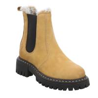 SCHUHENGEL Boot Camel Leder