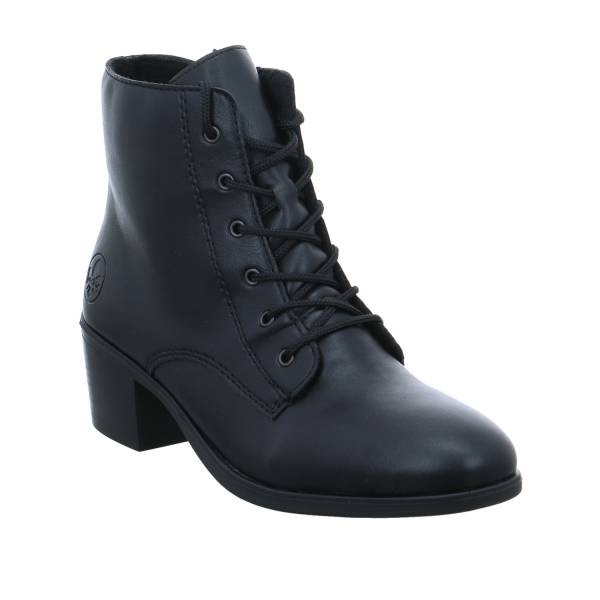 Bild 1 - RIEKER Stiefelette Schwarz Lederimitat