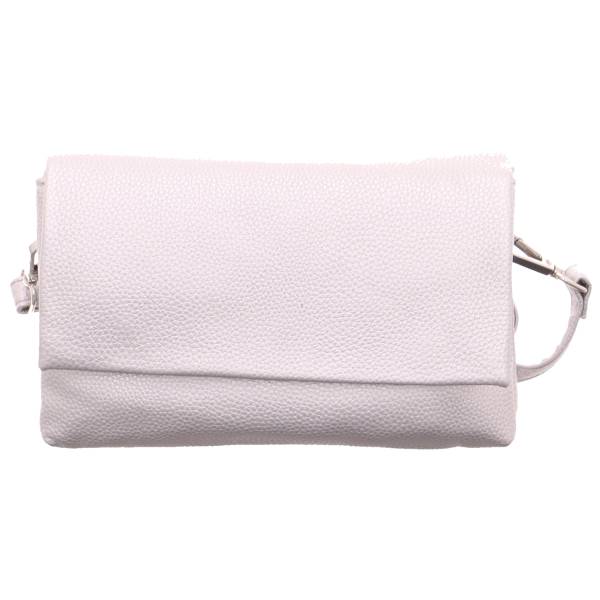 Bild 1 - Gabor Clutch / Abendtasche Silber Lederimitat