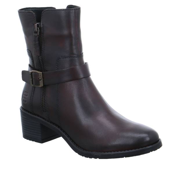 Bild 1 - BAGATT Stiefelette Bordeau Leder