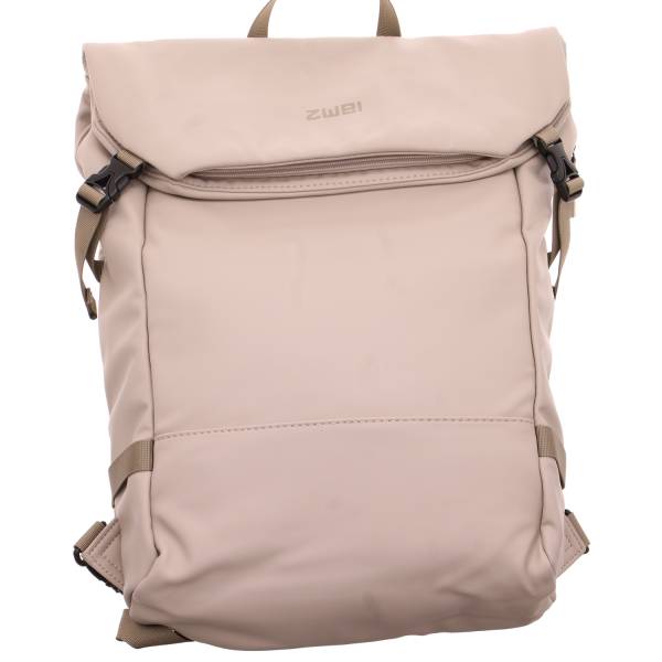 Bild 1 - ZWEI Rucksack gross Beige Lederimitat