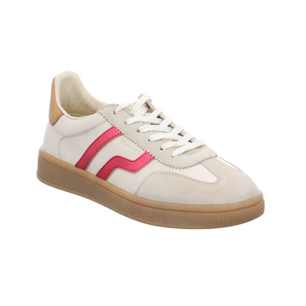 Bild 1 - GANT Sneaker Beige Leder mit Wechselfussbett