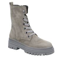 GABOR Boot Taupe Leder mit Wechselfussbett