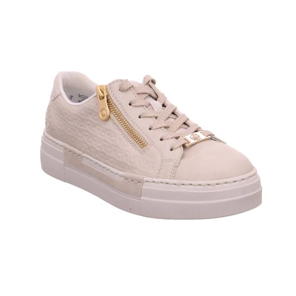 Bild 1 - RIEKER Sneaker Beige Lederimitat